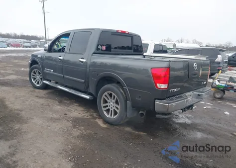 2012 Nissan Titan Sl из США, поврежденный, VIN 1N6AA0EC9CN311208